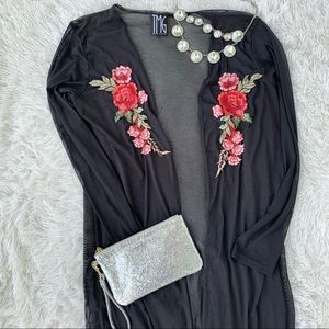 IMG New York Black Kimono